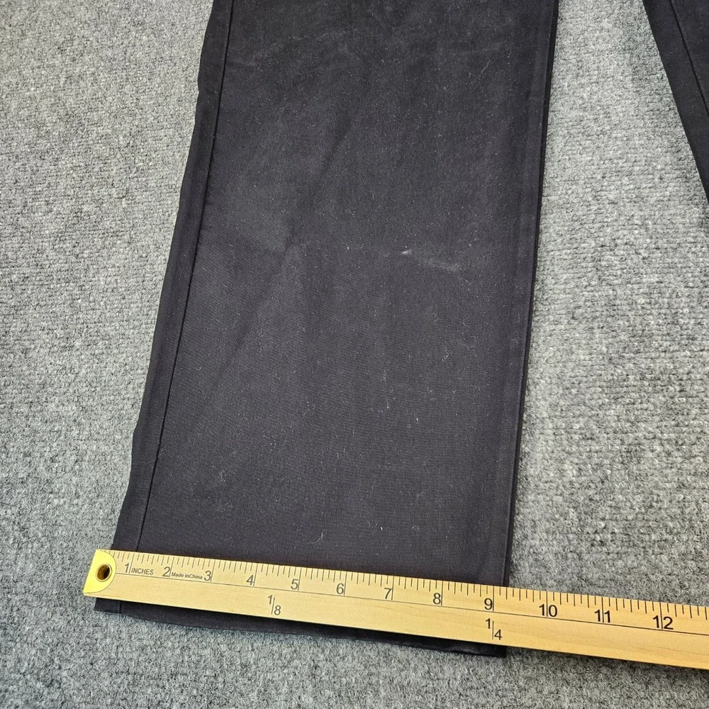 NWT‎ Dockers Blake Chino Black High Straight Pants Mens 34 Stretch Cotton
